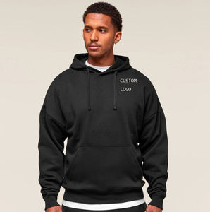 Conjunto de Sudadera con Capucha para Hombre, de Alta Calidad, ESS & ENTIALES, de Algodón, Holgada, con Forro Grueso, Corte Oversize - Product Image 3