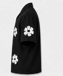 เสื้อเชิ้ตแขนสั้นผู้ชายแบบลำลอง ปกคอพับ เสื้อเชิ้ตฤดูร้อน - Product Image 5