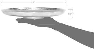 Bandeja Decorativa para Servir en el Hogar, Cocina, Mesa de Comedor, para Servir Aperitivos, Desayuno, Té, Café y Decoración de Mesa - Product Image 2