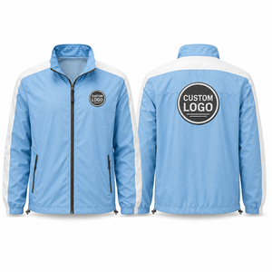 Chaqueta Cortavientos Personalizada con Cierre, Ventilada, Duradera, Reforzada, Resistente a la Decoloración, Proveedor, Fabricante, Exportador, Venta al Por Mayor - Product Image 1