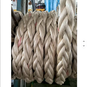 Polypropylene cordage 7mm diameter braided filament structure offering tensile durability lightweight buoyant capability marine - Product Image 5