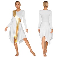 Costume de danse de scène pour femmes Training Dancewear Ballroom Contemporary Internship Lyrical Dance Dresses