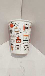 ถ้วยกาแฟกระดาษผนังสองชั้นแบบย่อยสลายได้พร้อมโลโก้ตามสั่งเป็นมิตรกับสิ่งแวดล้อม - Product Image 3