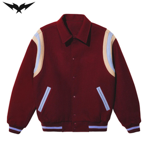 Chaqueta Universitaria Personalizada, Chaqueta de Béisbol Estilo Letterman, Chaquetas de Invierno Unisex con Logotipo Personalizado, Chaqueta Universitaria de Béisbol Estilo Vintage - Product Image 1