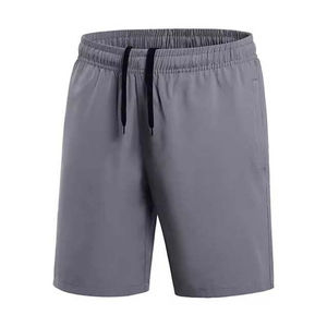 Shorts de baseball pour hommes en polyester 100% écologique de qualité supérieure, avec cordon de serrage, taille mi-haute, entrejambe de 6 pouces - Product Image 2