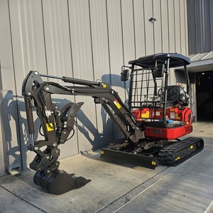 Mini-excavatrice de qualité supérieure de 2 tonnes, prête à l'achat avec livraison rapide, idéale pour l'aménagement paysager, les excavations et les petits projets. - Product Image 2