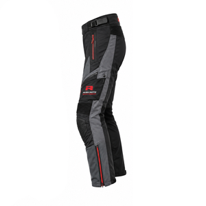 Pantalon de moto respirant pour homme, maille foncée renforcée, protection intégrée, équipement de conduite toutes saisons, pantalon textile d'hiver - Product Image 5