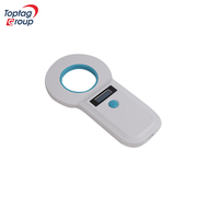 Lector de Microchip RFID 134.2KHz FDX-B EMID W90B, Portátil, Resistente al Agua, de ABS, Escáner para Animales, Perros, Gatos, con USB