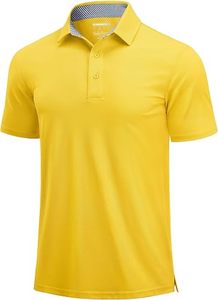 Men's Short Sleeve Polyester/Cotton Blend <b>Classic</b> Fit Casual Collared Golf Style Breathable Solid Digital Printed Knitted Shirt - Product Image 3