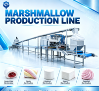 Équipement industriel de fabrication de guimauves, aérateur multifonctionnel pour différentes formes, ligne de confiserie de barbe à papa