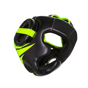 Professional MMA Kickboxing Boxing Headgear PVC PU Custom Logo Winter Protective Face Guard for Training and Sparring Unisex - Product Image 1