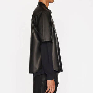 Camisas de Cuero con Tela Suave para Hombre, Diseño Elegante, Ajuste Cómodo, Perfectas para Uso Diario y de Oficina - Product Image 6