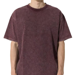 Camiseta de Verano para Hombre, Estilo Urbano, Corte Regular, Tejido de Punto, 100% Algodón, Grueso, con Logotipo Personalizado, Transpirable y Ecológica, Tendencia 2026 - Product Image 1
