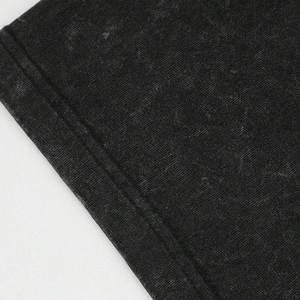 T-shirt imprimé pour hommes en gros, style graphique vintage délavé à l'acide - Product Image 4