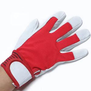 Assembly <b>Gloves</b> Made Of Goat Grain Leather And Elasticated Wrist With Closure On It Factory Price Soft <b>Driver</b> <b>Gloves</b> - Product Image 2
