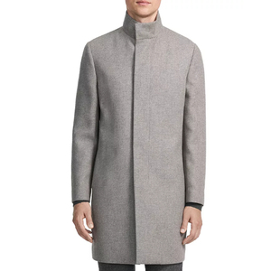 New Best Quality <b>Men</b> Long Coat Winter <b>Overcoat</b> <b>Wool</b> Blend Tailored Fit Design Your Own Style Top Fashion Man Long Coat - Product Image 6