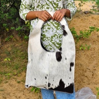 Offre Spéciale sac à bandoulière en cuir de vachette pour femme fait à la main noir blanc daim frange gland été fermeture éclair épaule fronde en cuir véritable