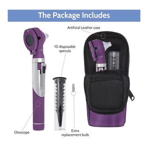 Highly recommended top selling Premium Fiber Optic <b>Otoscope</b> Mini Pocket Size Medical Ent Diagnostic Ear Light Mini <b>Otoscope</b> - Product Image 3