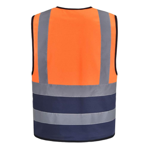 Gilet de sécurité haute visibilité de classe 2 pour travaux de construction, 12 couleurs vives, gilet de signalisation réfléchissant - Product Image 3