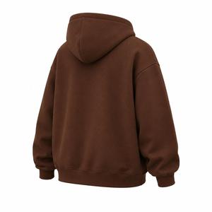 Sudadera con Capucha Extra Grande para Hombre, de Forro Polar, Color Sólido, Diseño Casual con Bolsillos, Manga Regular, Ropa de Otoño, Transpirable - Product Image 2