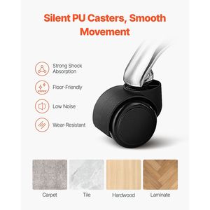 Sgabello girevole da 450 libbre, - Product Image 5