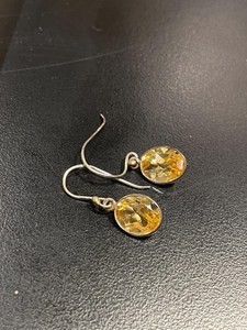 Citrine Drop Earrings Sterling Silver Earrings November Birthstone Women Jewelry Minimalist Earrings <b>Gift</b> <b>For</b> <b>Her</b> Fashion - Product Image 6