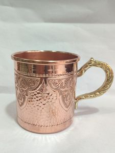 Custom Hammered Copper Mule <b>Mug</b> Packaging <b>Box</b> With Premium Finish For High End Retail Display - Product Image 5