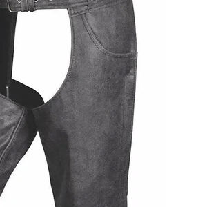 Guêtres complètes en cuir pour moto, équitation, ferme fermetures éclair, unisexe adulte, pour l'extérieur - Product Image 5