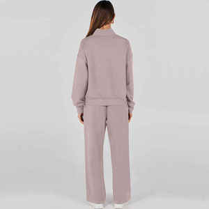 Survêtements surdimensionnés pour femmes de haute qualité, sur mesure, avec logo personnalisé, multicolores, à manches longues, vente en gros, vêtements grande taille - Product Image 4