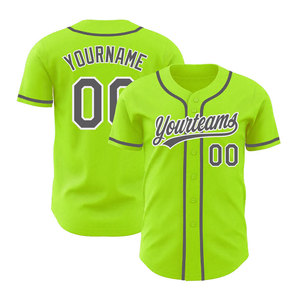 Maillots de softball, maillots de baseball personnalisés avec le nom de votre équipe dans un style unique et de la meilleure qualité - Product Image 3