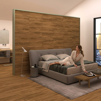 Carreaux de sol en porcelaine imitation bois mat Kashmir Wild 200x1200mm, aspect brique, pour salle de bain, adhésifs, gris naturel, design bois.