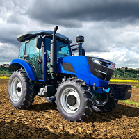 Moderne 120 PS 100 PS 4x4 4WD Radantrieb Hydraulisch Getriebene Landwirtschaftsmaschine zum Verkauf Wettbewerbsfähiger Preis Hohe Qualität