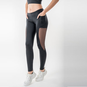 Pantalones de Yoga de Cintura Media Más Vendidos, Pantalones Deportivos de Alta Calidad para Mujer, Tejidos, Sin Costuras, Ligeros, de Secado Rápido, Ecológicos, Casuales, de Verano - Product Image 1