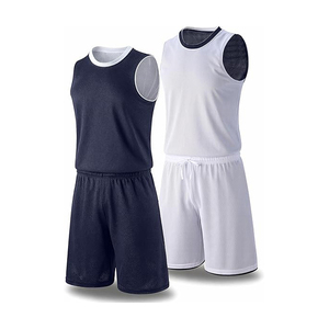Uniforme de Baloncesto con Acabado Brillante, Unisex, Ligero, Personalizado, Transpirable, Conjunto de Camiseta y Pantalones Cortos de Malla - Product Image 2