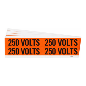Etiquetas Autoadhesivas Resistentes Brady 250V para Identificación de Equipos Eléctricos - Product Image 3