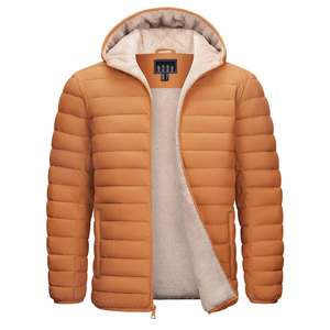 Durable Men Hooded Puffer Jacket Windproof Waterproof Winter <b>Coat</b> Outdoor <b>Travel</b> Wear Front Logo 2026 - Product Image 1