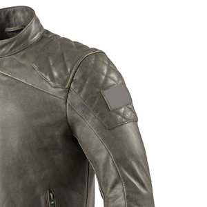 Professional Made High Quality Coated Motorbike <b>Leather</b> <b>Jackets</b> for <b>Men</b> Stand Collar Vintage Style Hooded Design - Product Image 1