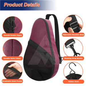 Bolsas para Raquetas de Pádel de Material Duradero, Bolsas para Raquetas de Pádel en Oferta, Equipo de Entrenamiento, Bolsas para Raquetas de Pádel - Product Image 3