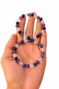 Wholesale Natural Crystal Beads Beads Handmade Zodiac Love Fairy Theme Fashion Reiki Healing Gemstone <b>Stretch</b> <b>Bracelet</b> Unisex - Product Image 6