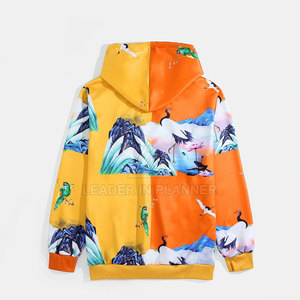 เสื้อฮู้ดดี้พิมพ์ลายซับลิเมชั่นแบบสวมหัวสำหรับผู้ชาย สไตล์โดดเด่น ระบายอากาศได้ดี สินค้าขายดีมาใหม่ - Product Image 2