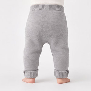 Leggings en coton pour bébé, doux, extensibles, respirants, à porter au quotidien, confortables, légers, taille élastique, vêtements décontractés - Product Image 4