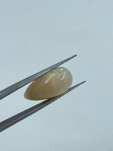 Ópalo Etíope Natural Transparente, Corte Pera, 9.86 Quilates, 11x21 mm - Product Image 2