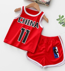 Ensemble de vêtements de basket sans manches pour l'automne, deux pièces : débardeur + short, sportif, respirant, écologique - Product Image 3