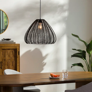 Most Wanted Bamboo Rattan Hanging Lamp Artisan <b>Crafted</b> Ceiling <b>Light</b> for Interior Decoration - Product Image 4