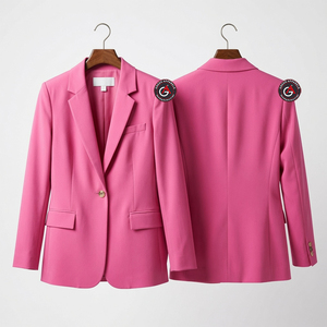 Top Vente Outwear Femmes Blazer Avec Utilisation De Blazers En Matériau De Haute Qualité À Vendre Fabrication Au Pakistan - Product Image 1