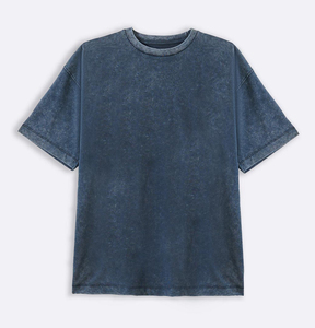 2026 Men's Oversized Washed Cotton T-<b>Shirt</b> O-Neck Short Sleeve Solid Color Casual Wear Custom Logo T-<b>Shirt</b> For Men's - Product Image 6
