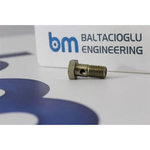 Conector de transferencia de fluidos de alta presión tipo banjo para piezas de autobús, duradero, a prueba de fugas, para frenos hidráulicos, herrajes industriales - Product Image 6