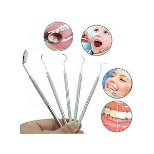 Professional Dental Hygiene Tool Set <b>Plaque</b> <b>Remover</b> Scaler and Mouth Mirror <b>Kit</b> for Clinical Teeth Cleaning Care basis of surgi - Product Image 1