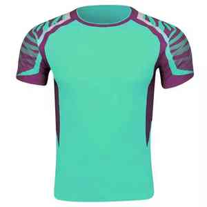 Ensemble de t-shirt et short de tennis pour homme, coupe classique, tissu doux au toucher, uniforme de tennis pour homme, nouveau design - Product Image 6