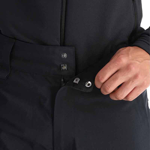 Pantalon de ski pour homme, respirant, imperméable, isolé en polaire, coupe-vent, chaud, écologique, coupe ample - Product Image 4